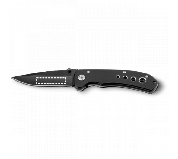 NINJA stainless steel and metal pocket knife
